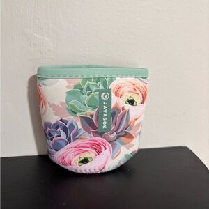 Javasok Floral Succulent Iced Grande or Small Drink Cozy - Sok-it 16-20oz